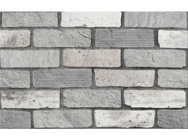 Zdjęcie: Płytka dekor Wika grey structure 25x40 cm CERSANIT