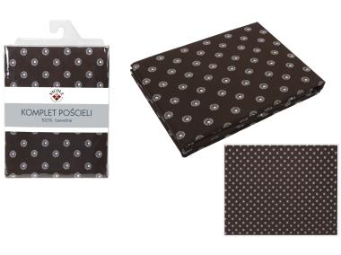 Zdjęcie: Komplet pościeli 100 % bawełna 160x200, 70x80 - 02305 RAVI