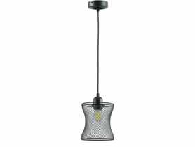 Lampa wisząca Haslo E27 czarna IL MIO