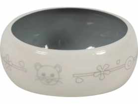Miska ceramiczna dla gryzonia 300 ml beż, szary ZOLUX