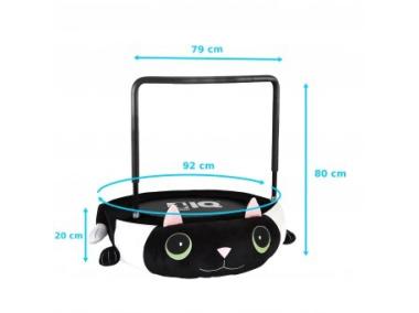 Zdjęcie: Trampolina czarny kot 4IQ