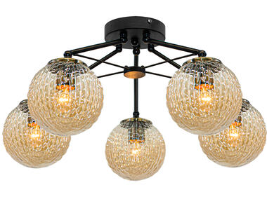 Zdjęcie: Lampa sufitowa Rosa 2100/5 black ELEM