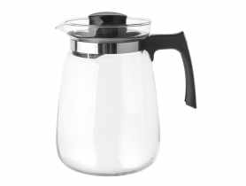 Dzbanek szklany do gorących napojów 1500 ml czarny ALTOM DESIGN
