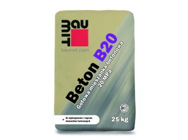 Zdjęcie: Mieszanka betonowa Beton B20 gotowa 25 kg BAUMIT