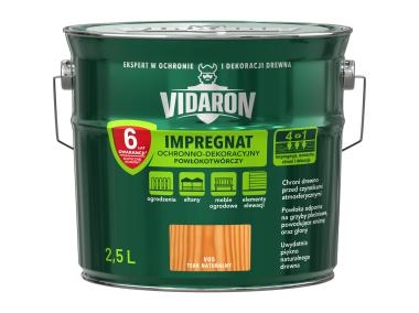 Zdjęcie: Impregnat do drewna teak naturalny 2,5 L VIDARON