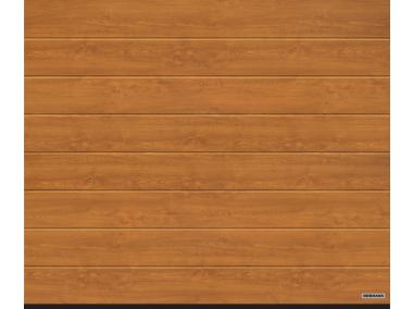 Brama garażowa segmentowa RenoMatic 42 golden oak 250x212,5 cm  HORMANN
