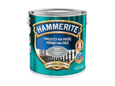 Zdjęcie: Farba do metalu 2,5 L szary półmat HAMMERITE