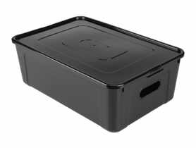 Pojemnik MultiBox S 39x26x13 cm, czarny SIMPLE SOLUTIONS