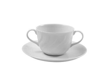 Zdjęcie: Bulionówka ze spodkiem Dafne 300 ml - 16 cm FLORINA