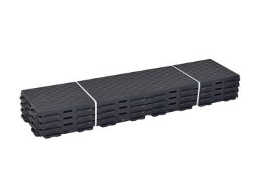 Zdjęcie: Deska tarasowa 60x15x1,8 cm - antracyt 4 szt. w zestawie OŁER