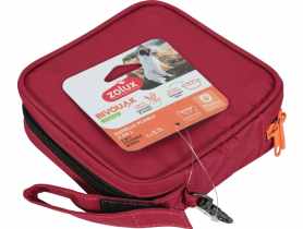 Składana miska 2w1 dla psa Bivouak 2x700 ml czerwona ZOLUX