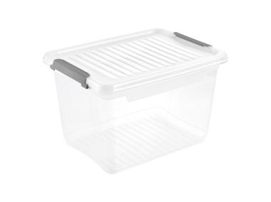 Zdjęcie: Pojemnik do przechowywania z pokrywą clipbox Leonie 16,6 L KEEEPER