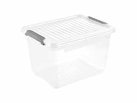 Pojemnik do przechowywania z pokrywą clipbox Leonie 16,6 L KEEEPER