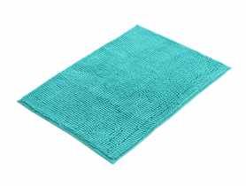 Dywanik łazienkowy Chenille 60x40 cm turkusowy BISK