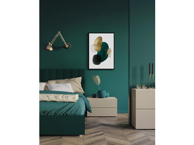 Zdjęcie: Obraz Artbox Digi 50x70 cm green shape II STYLER