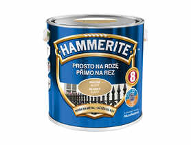 Farba do metalu 2,5 L złoty połysk HAMMERITE