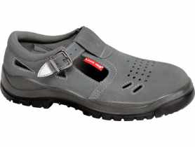 Sandały zamszowe szare 43 LAHTI PRO