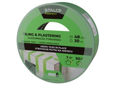 Zdjęcie: Taśma maskująca glazurniczo-tynkarska 48 mm x 30 m PERFECT