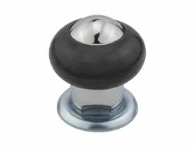 Odbojnik drzwiowy baryłkowy DB-004 chrom METRO