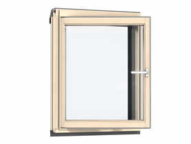 Okno kolankowe VFA 3068 drewniane otwierane na lewo, 78x95 cm VELUX