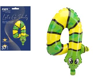Zdjęcie: Balon foliowy LGP 40 cm Animals Cyfra 4 DECOR