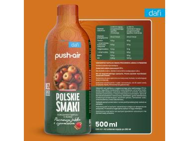 Zdjęcie: Koncentrat napoju pieczone jabłko z cynamonem 500 ml DAFI