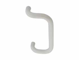 Pochwyt drzwiowy prostokątny 2-stronny 300x30 mm biały METRO