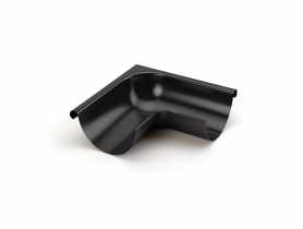 Narożnik zewnętrzny 125 mm StalGam czarny GAMRAT