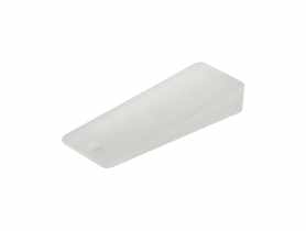 Klin drzwiowy gumowy 95x32 mm przezroczysty METRO