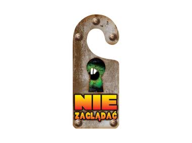 Zdjęcie: Oznaczenie F13 8x19/S "Nie zaglądać! zawieszka METRO