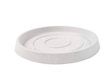 Zdjęcie: Podstawka po doniczkę 19x19x2 cm biała TIN TOURS