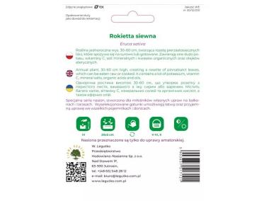 Zdjęcie: Rokietta siewna 0,5 g na balkon i taras W.LEGUTKO