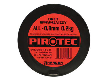Zdjęcie: Drut spawalniczy Alu 0,8 mm - 0,2 kg PIROTEC