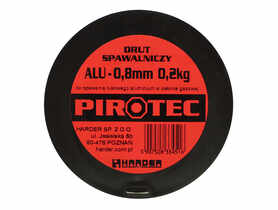 Drut spawalniczy Alu 0,8 mm - 0,2 kg PIROTEC