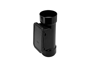 Zdjęcie: Czyszczak z kratką Kanion 110 mm czarny WAVIN