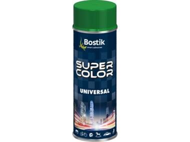 Zdjęcie: Lakier uniwersalny ogólnego zastosowania Super Color Universal zielony RAL 6029 400 ml BOSTIK