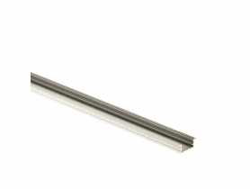 Kształtownik z kołnierzem do taśmy LED 14x7 mm - 2 m srebrny CEZAR