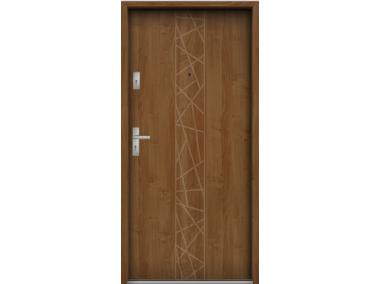 Zdjęcie: Drzwi wejściowe do mieszkań Bastion N-53 Olcha 90 cm prawe ODP KR CENTER