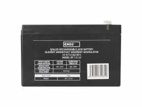 Akumulator AGM 12V 7,2Ah faston 4,7 EMOS