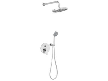 Zdjęcie: Zestaw Ritto natryskowy podtynkowy z baterią chrom FERRO