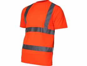 Koszulka T-Shirt ostrzegawcza, pomarańczowa, XL, CE, LAHTI PRO