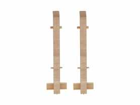 Zakończenia do listwy przypodłogowej Masterline łącznik 1 kpl. 2 szt. Honey amber Mat CEZAR