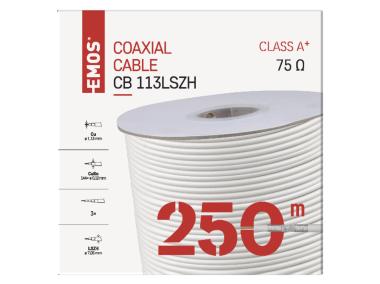 Zdjęcie: Kabel koncentryczny CB113 LSZH, 250 m EMOS