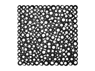 Zdjęcie: Mata łazienkowa Ring 53x53 cm czarna ALSEA