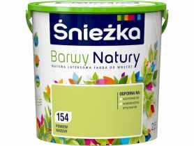 Farba Barwy Natury powiew wiosny 154 2,5L ŚNIEŻKA