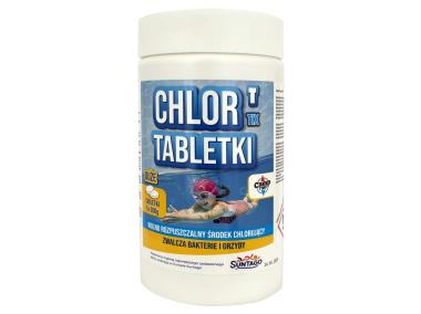 Zdjęcie: Tabletki do basenu, jacuzzi Chlortix Multi 1 kg CAMP TIME