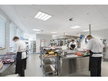 Zdjęcie: Płyta sufitowa Hygienic A24 600x600x40 mm akustyczny sufit podwieszany ROCKFON