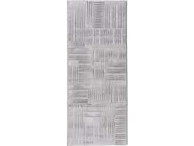 Chodnik Creation 80x200 cm linie srebrny MULTI-DECOR