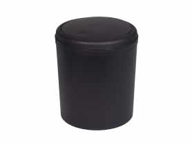 Kubełek 5 litrowy matowy czarny BISK