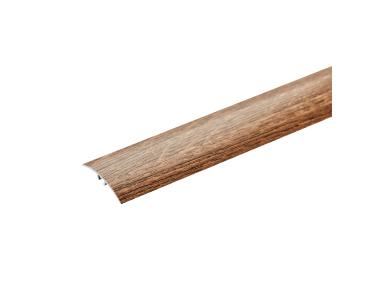 Zdjęcie: Listwa ochronna AL wcisk 37 mm 5w1 klejona L= 0,93 m Dąb Palony okleina mat CEZAR